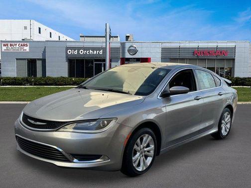 Billet Silver Metallic Clearcoat 2016 Chrysler 200 Limited