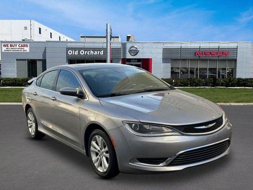 Billet Silver Metallic Clearcoat 2016 Chrysler 200 Limited