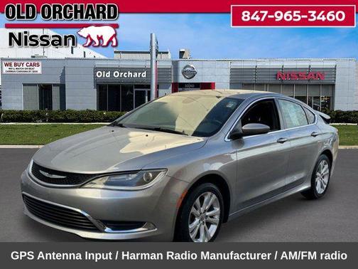 Billet Silver Metallic Clearcoat 2016 Chrysler 200 Limited