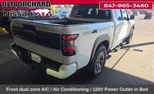 Glacier White 2025 Nissan Frontier PRO-4X