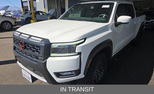 Glacier White 2025 Nissan Frontier PRO-4X