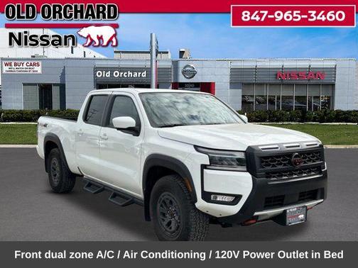 Glacier White 2025 Nissan Frontier PRO-4X