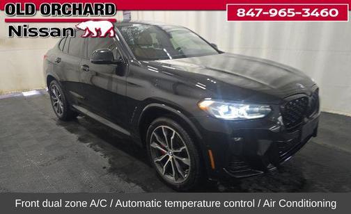 Black 2022 BMW X4 xDrive30i