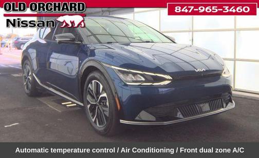 Yacht Blue 2023 Kia EV6 Wind