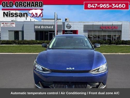 Yacht Blue 2023 Kia EV6 Wind