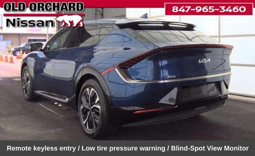 Yacht Blue 2023 Kia EV6 Wind