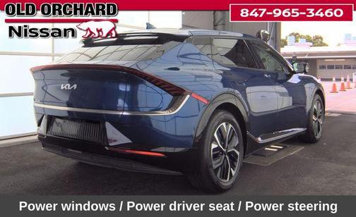 Yacht Blue 2023 Kia EV6 Wind
