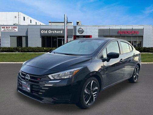 Super Black Metallic 2025 Nissan Versa 1.6 S