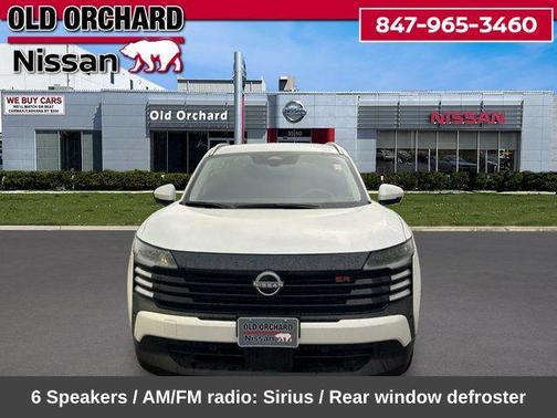 Aspen White Tricoat 2025 Nissan Kicks SR
