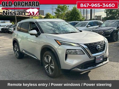 Brilliant Silver Metallic 2022 Nissan Rogue SL