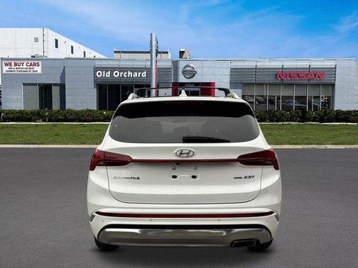 Serenity White Pearl 2023 Hyundai SANTA FE Calligraphy