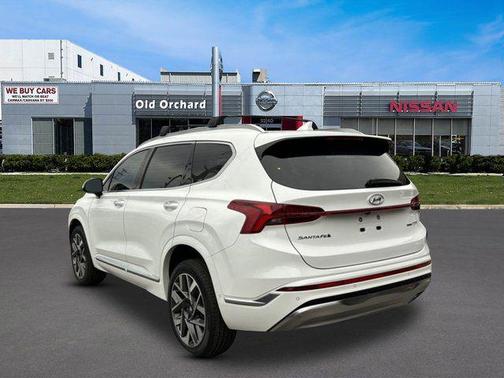 Serenity White Pearl 2023 Hyundai SANTA FE Calligraphy