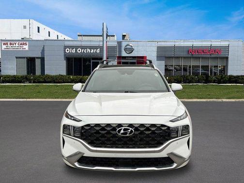 Serenity White Pearl 2023 Hyundai SANTA FE Calligraphy