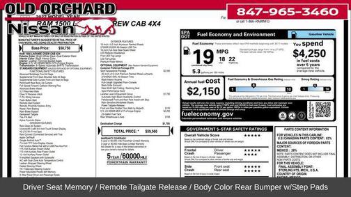 2022 RAM 1500 Laramie