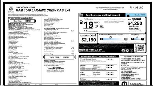 2022 RAM 1500 Laramie