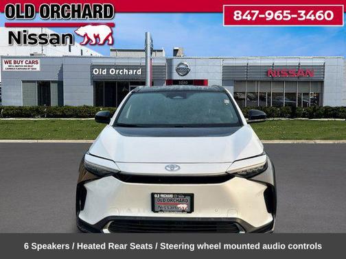 Wind Chill Pearl 2023 Toyota bZ4X Limited