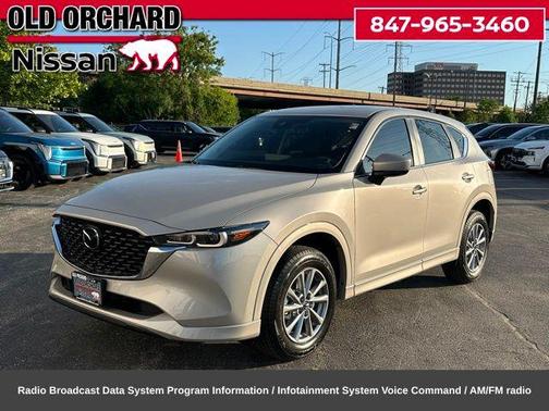 Platinum Quartz Metallic 2025 Mazda CX-5 2.5 S Preferred Package
