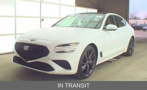 Verbier White 2023 Genesis G70 3.3T AWD