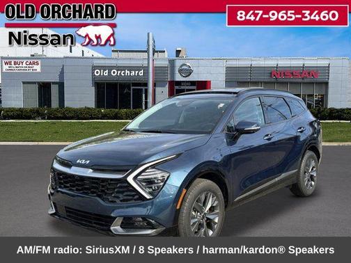 Vesta Blue 2024 Kia Sportage Hybrid SX-Prestige