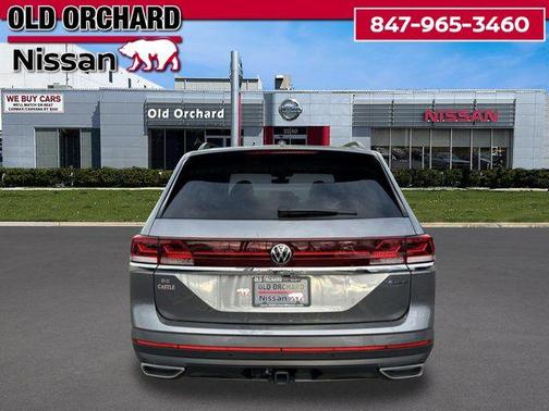 Platinum Gray Metallic 2025 Volkswagen Atlas 2.0T SE w/Technology 4MOTION