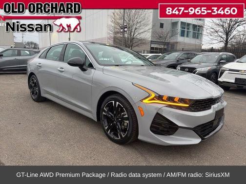 Wolf Gray 2022 Kia K5 GT-Line