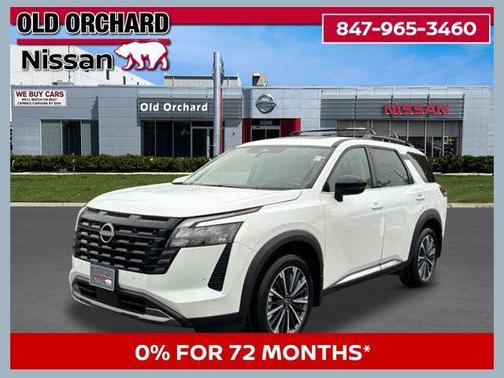 Everest White Pearl Tricoat 2026 Nissan Pathfinder Platinum