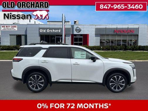 Everest White Pearl Tricoat 2026 Nissan Pathfinder Platinum