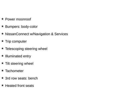 2023 Nissan Pathfinder Platinum 4WD