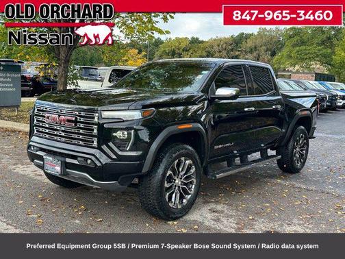 Onyx Black 2023 GMC Canyon Denali