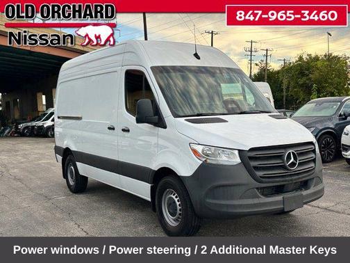 White 2025 Mercedes-Benz Sprinter 2500 Standard Roof