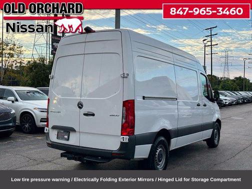 White 2025 Mercedes-Benz Sprinter 2500 Standard Roof