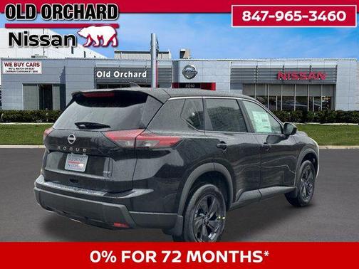 Super Black 2026 Nissan Rogue SV