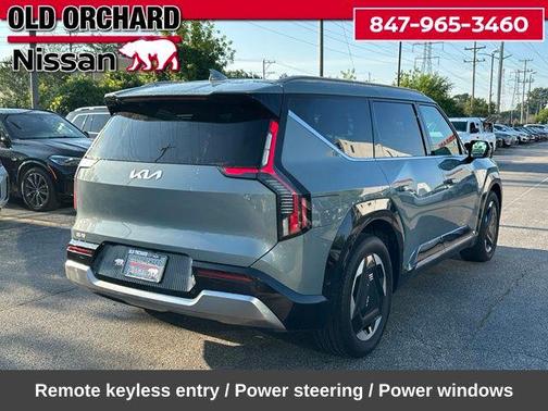 Iceberg Green 2024 Kia EV9 Land