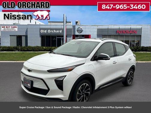 Summit White 2023 Chevrolet Bolt EUV FWD Premier