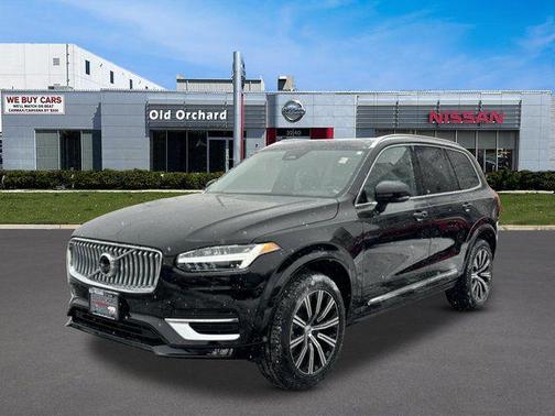 Onyx Black Metallic 2024 Volvo XC90 B6 Plus Bright Theme 7-Seater