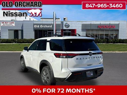 Everest White Pearl Tricoat 2026 Nissan Pathfinder SV