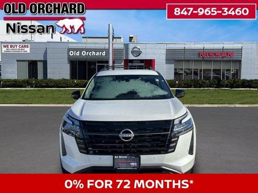 Everest White Pearl Tricoat 2026 Nissan Pathfinder SV
