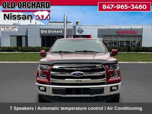 Ruby Red Metallic 2016 Ford F-150 Lariat