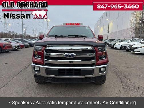Ruby Red Metallic 2016 Ford F-150 Lariat