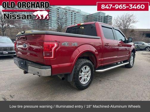 Ruby Red Metallic 2016 Ford F-150 Lariat