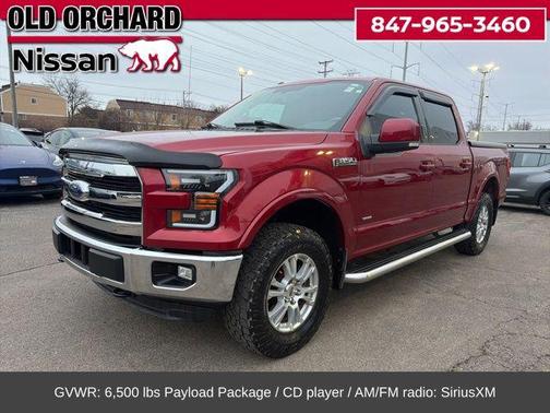 Ruby Red Metallic 2016 Ford F-150 Lariat