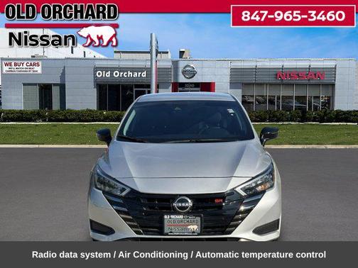 Brilliant Silver Metallic 2025 Nissan Versa 1.6 S
