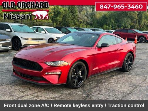 Red 2021 Ford Mustang EcoBoost Premium