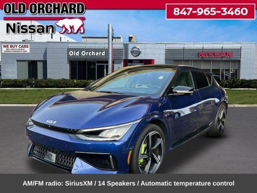 Yacht Blue 2023 Kia EV6 GT