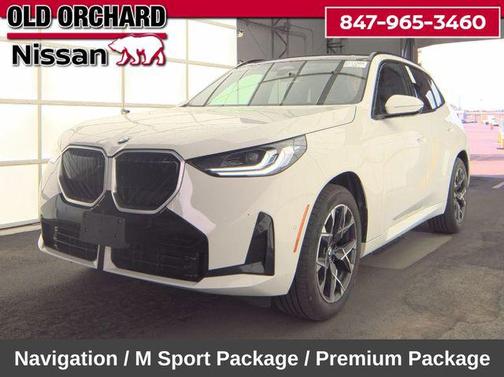 Alpine White 2025 BMW X3 30 xDrive