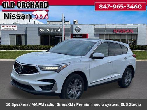 White 2020 Acura RDX Advance Package