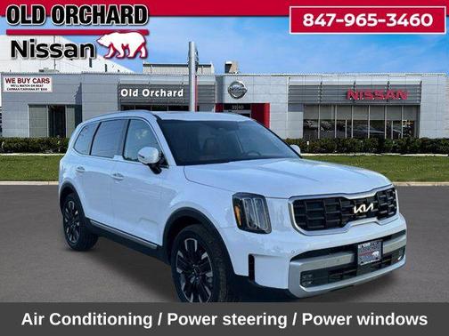 Glacial White Pearl 2024 Kia Telluride SX