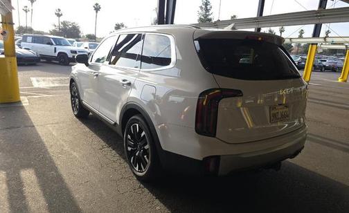 Glacial White Pearl 2024 Kia Telluride SX