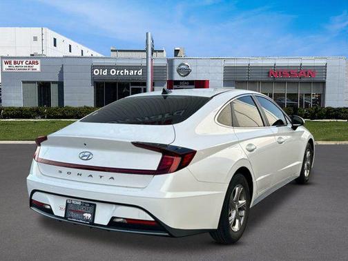 Serenity White 2023 Hyundai SONATA SE