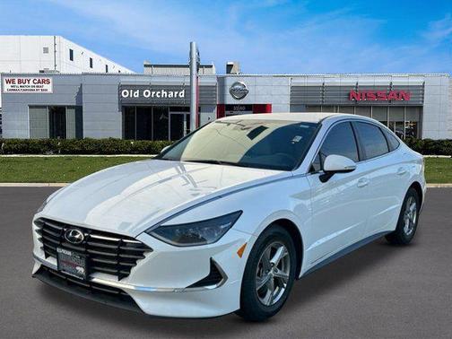 Serenity White 2023 Hyundai SONATA SE